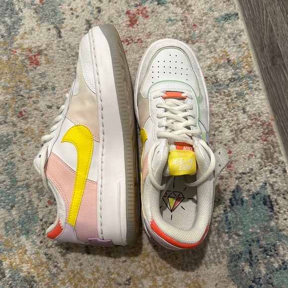 nike af1 shadow white hydrogen blue